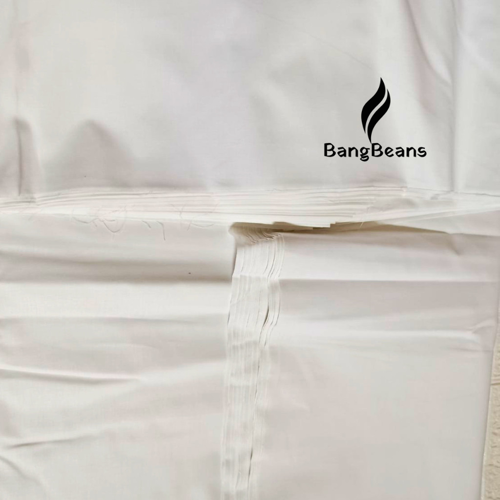 Kain Katun Mori Primissima GA 1 Meter Kain Kafan Halus Putih