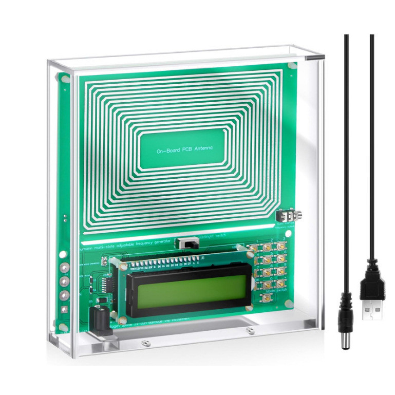 001Hz~ 100000Hz FM Schumann Wave Generator Pure Sine FM Signal Generator A Variety of Waveforms