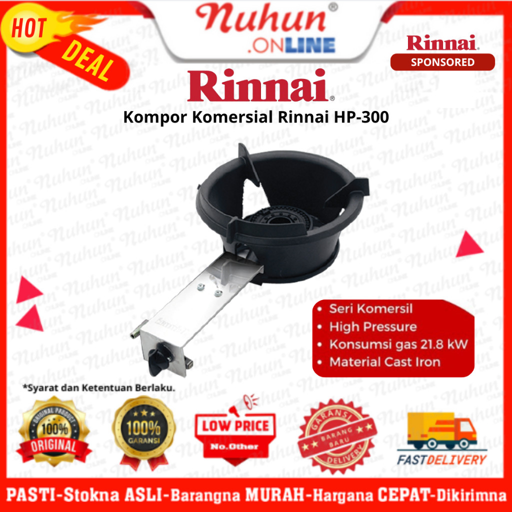 Rinnai Kompor Komersial Rinnai RI-HP-300