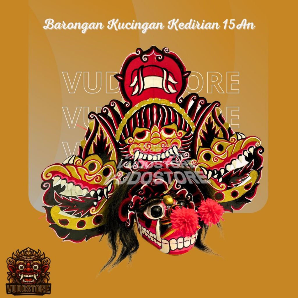 Vudoreborn Barongan Asli Buat Pentas Ukuran 15 Barongan Kucingan Kedirian ccx