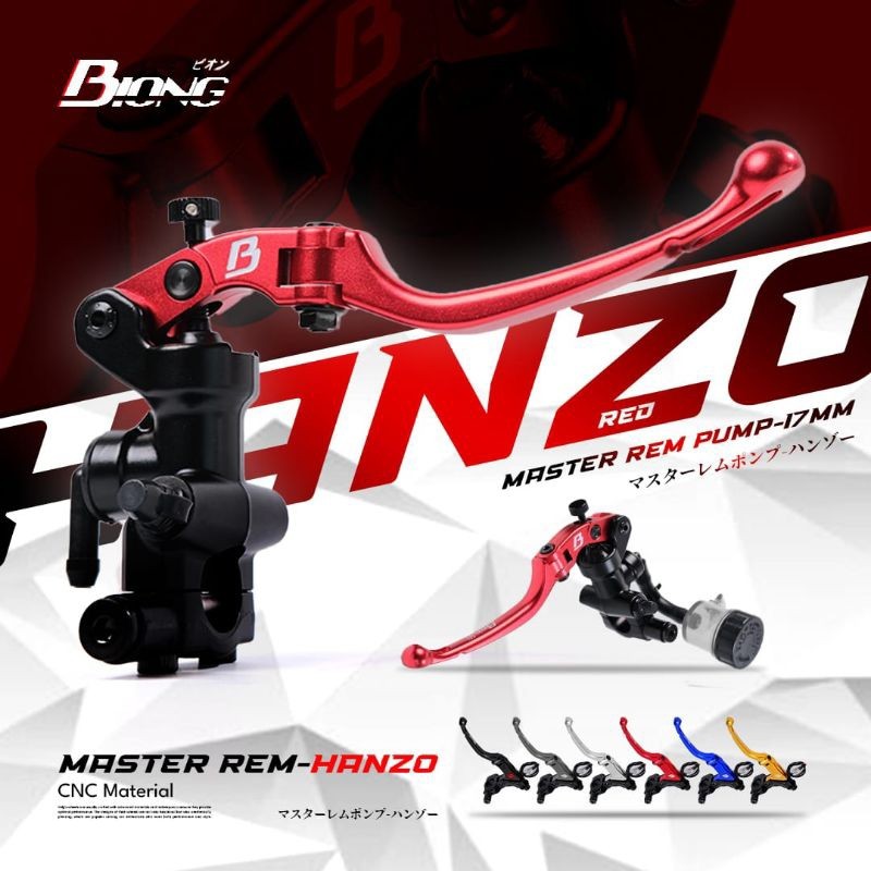 master rem kanan 17mm model Rcb S1