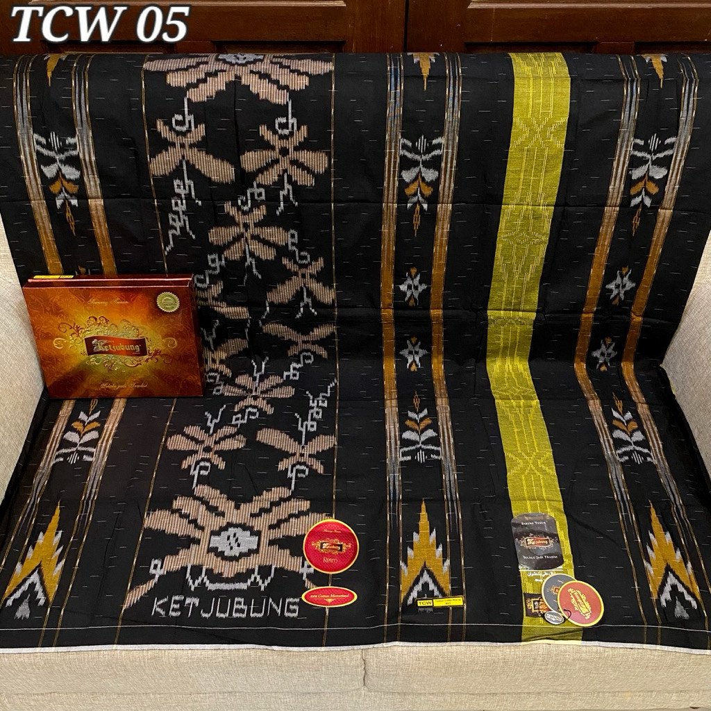 Sarung ketjubung red SKG TCW PLS CLS TPI hitam jahit tengah | ketjubung platinum