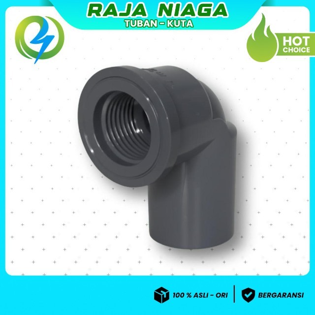 SAMBUNGAN PIPA L DRAT DALAM 1/2 MEREK RUCIKA