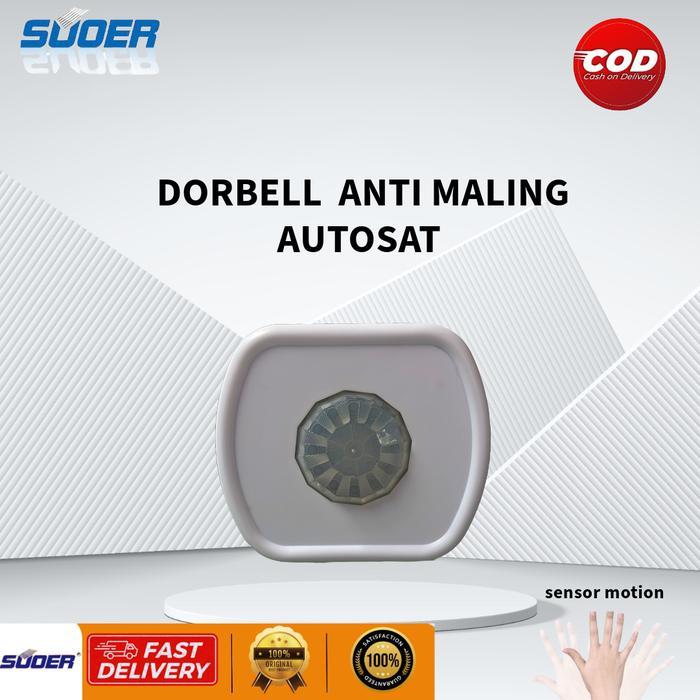 BELL PINTU SENSOR GERAK ALARM PENYAMBUT TAMU SENSOR GERAK ANTI MALING