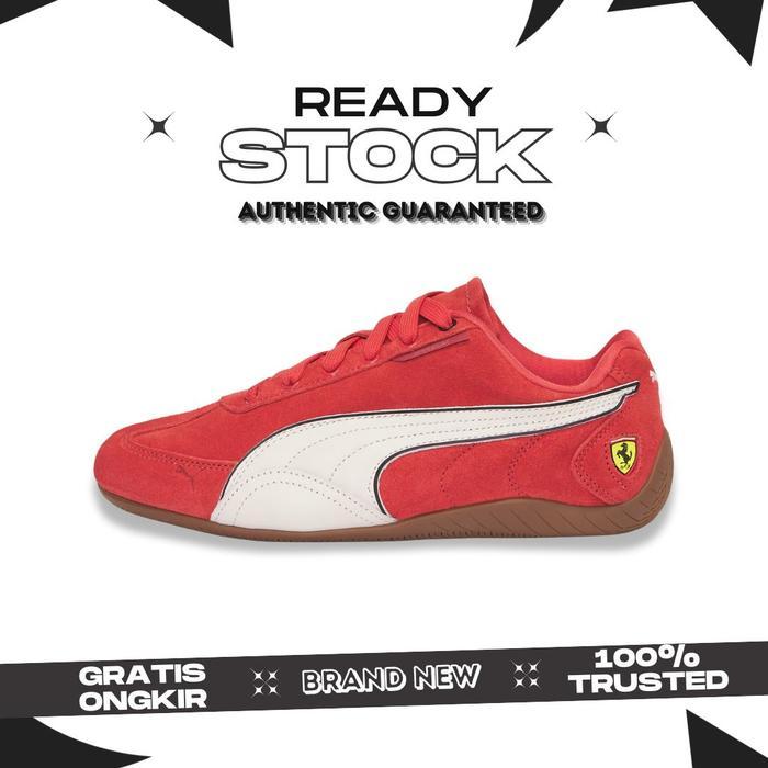 Puma Sneaker Scuderia Ferrari Speedcat Unisex red white - 40
