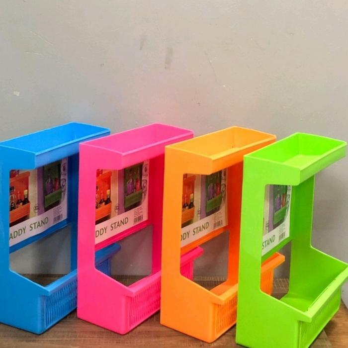 RAK BUMBU/RAK SABUN SAMPO KAMAR MANDI CADDY STAND LION STAR