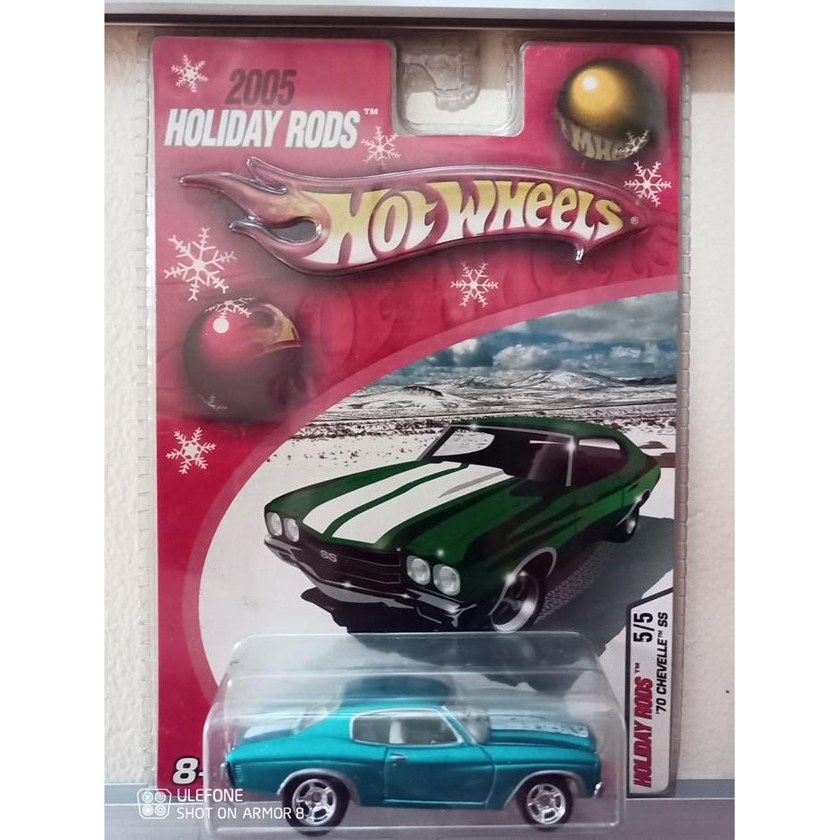 Diecast Hot Wheels - '70 Chevelle SS - Holiday Rods - Nightburnerz - Nightburnerz