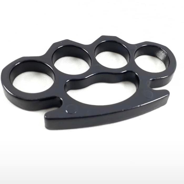 Gallery Sporty Trackling Silver Brass Knuckle Slim - Hitam