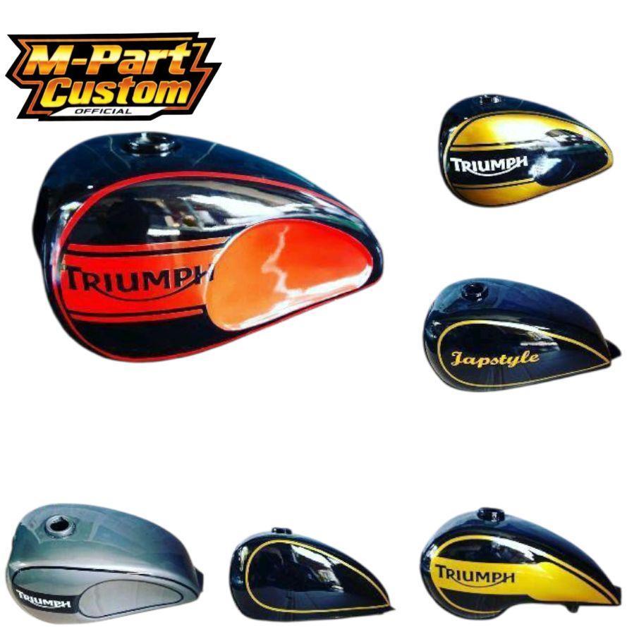 TANGKI MOTOR TANGKI CUSTOM JAPSTYLE SCRAMBLER BOBBER PNP TIGER MEGAPRO BYSON SCORPIO