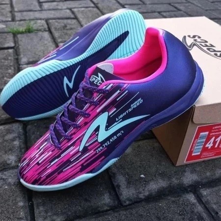 SEPATU FUTSAL SPECS LIGHTSPEED REBORN IN - VALHALLA / PERSIAN GREEN / PINK