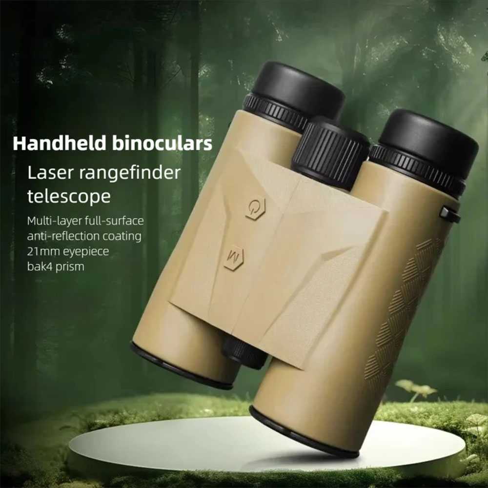 Teropong Eyebre Teropong Rangefinder Binocular 10x42 Telescope 1800m - B718