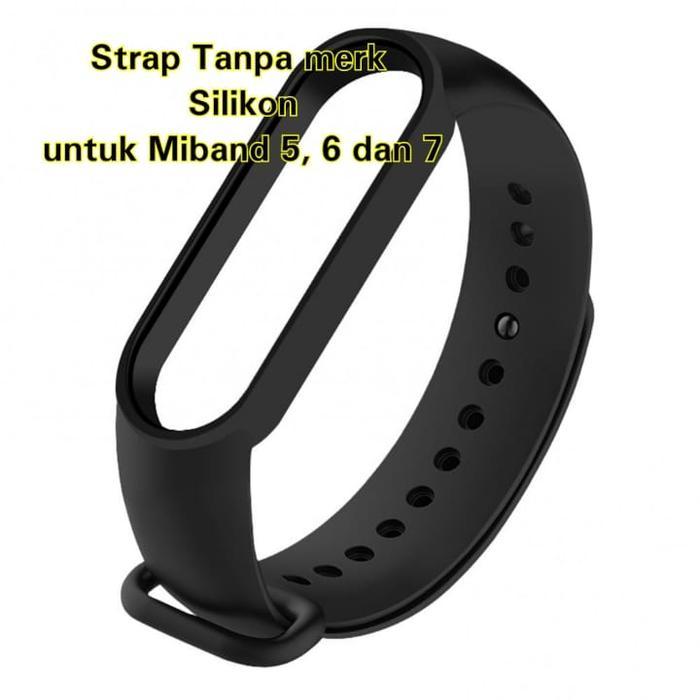 Strap Tali Miband 5 Mi band 6 Original rubber silicone - STrapMiband567