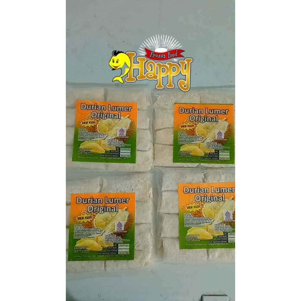 Dugor Durian Goreng Rasa Original Beku Frozen isi 8 HFF Cirendeu