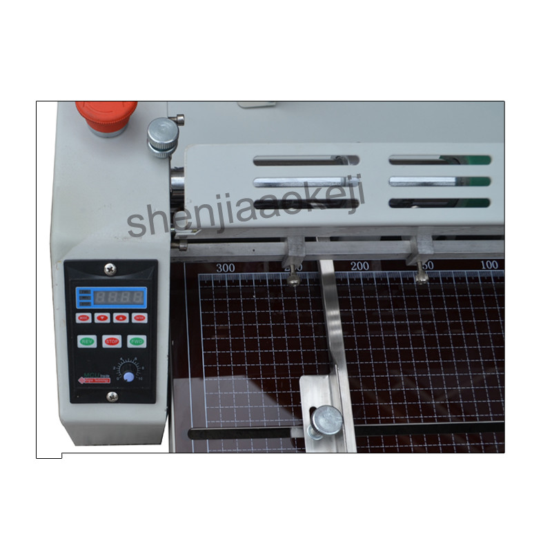 Electric paper Creaser spine line pressed rice noodle single mark cutting offset machine high speed 