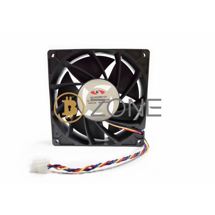 4 Pin Asic Miner Cooler  8000 RPM Suitable For Whatsminer M31S M30S M32 Mining Rig Case Fans