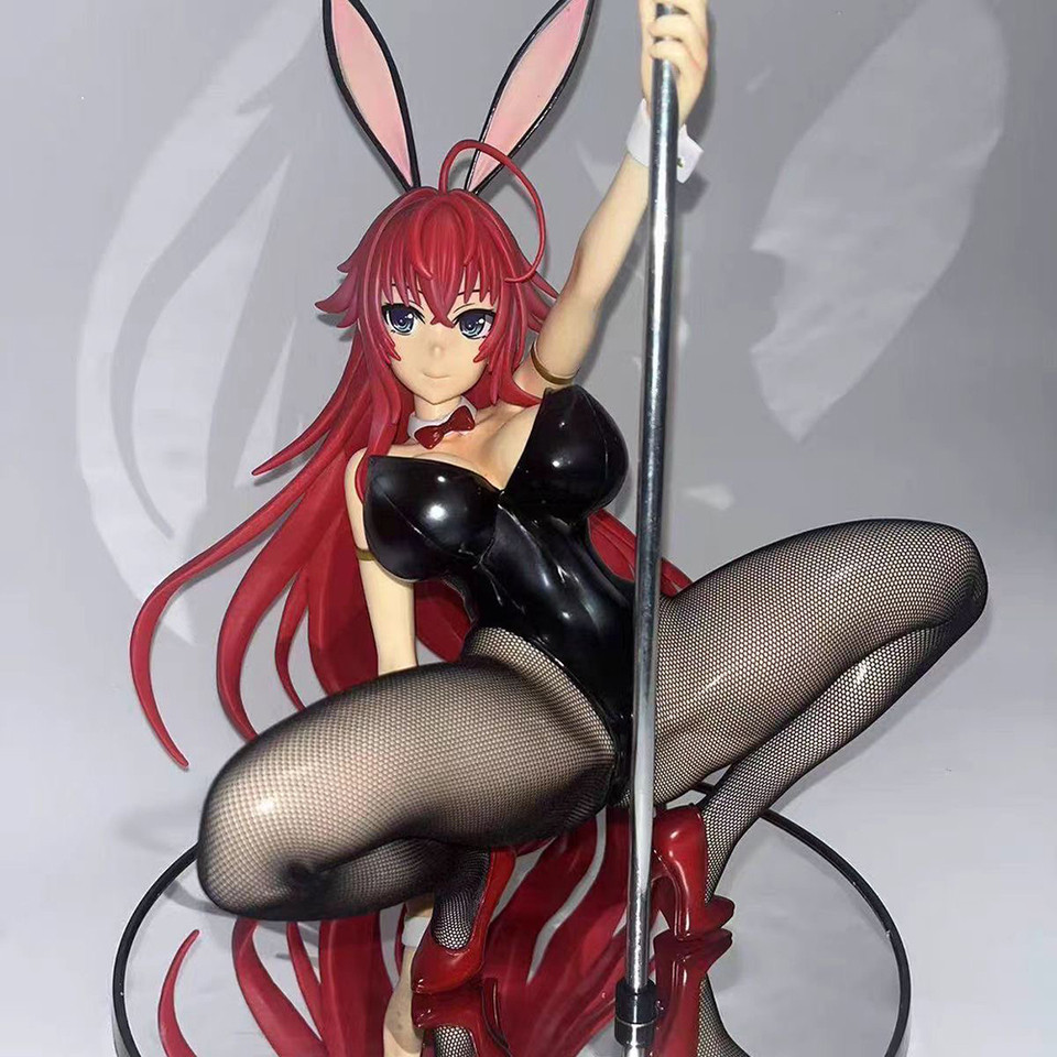 36cm FREEing High Sool DxD Rias Gremory B-style 1/4 PVC Action Figure  Akeno Himejima Bunny Anime Fi