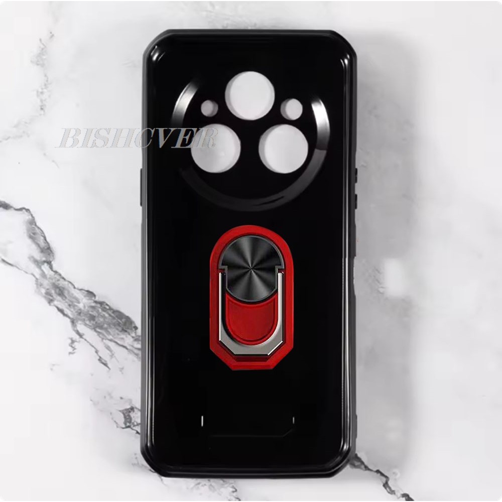 For Oukitel WP62 6.58"2025 OukitelWP62 Oukitel WP62 Back Ring Holder Bracket Case Smartphone TPU Sof