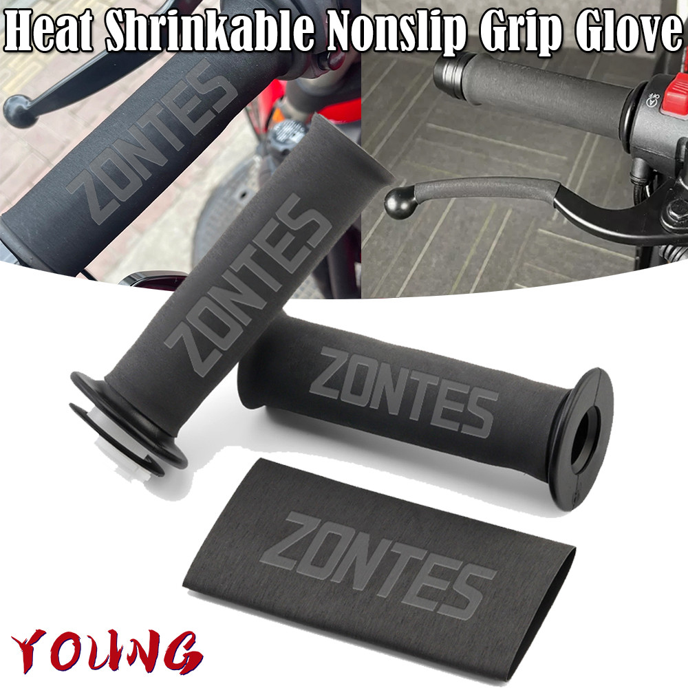 For Zontes ZT125M 125M  350M 350D 350S 350E all year Motorcycle Universal Heat Shrinkable Grip Cover