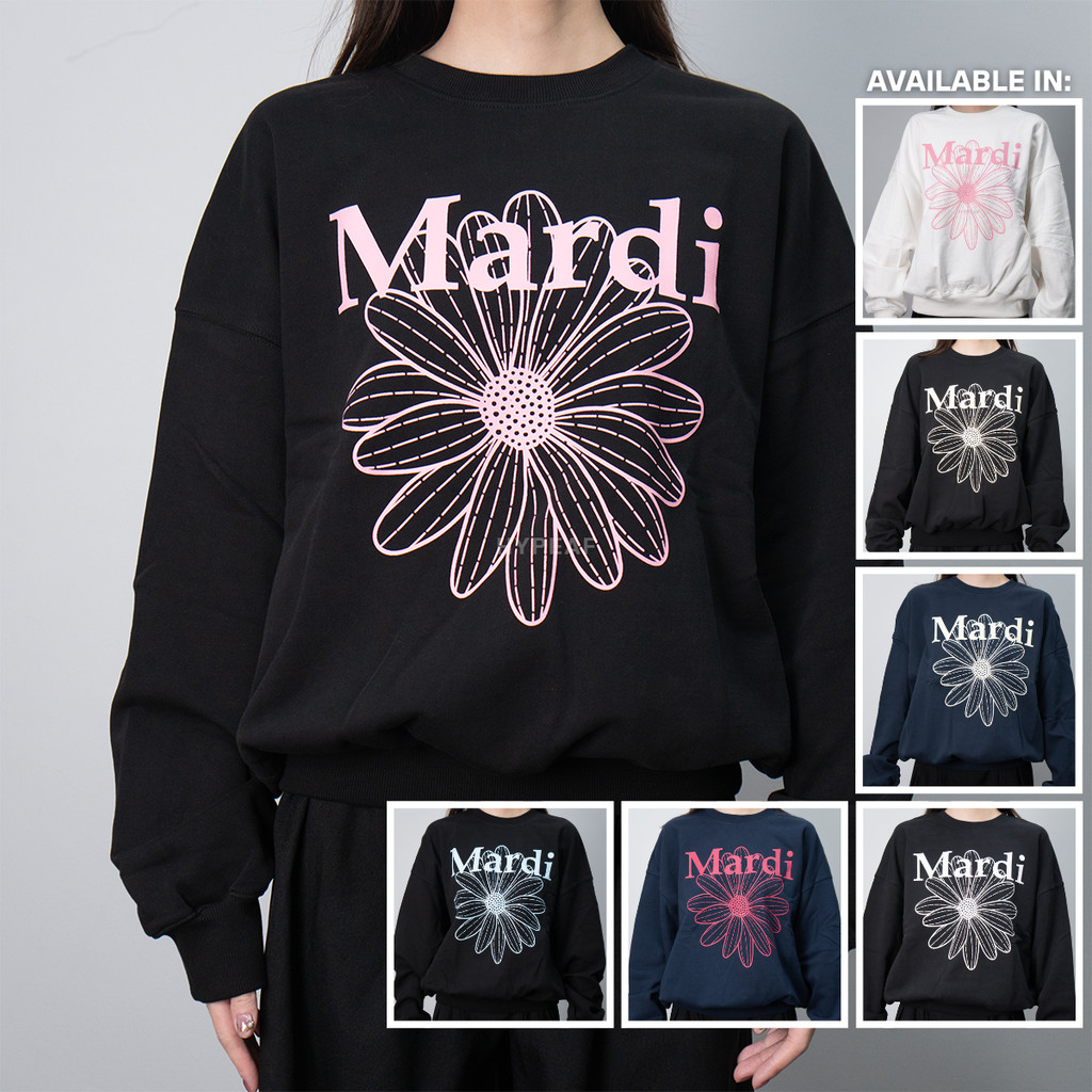 MARDI MERCREDI Flowermardi Sweatshirt Sweater Original