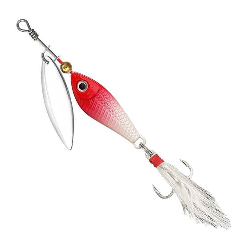 Spinner Inline Metal Minnow – Lure Predator Air Tawar & Laut
