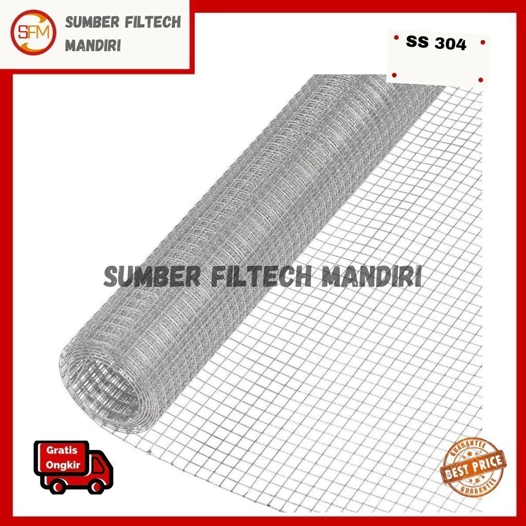 elyssiastore - Goldensea Kawat Loket / Kawat RAM Stainless Steel 201(6mm,10mm,15mm,)