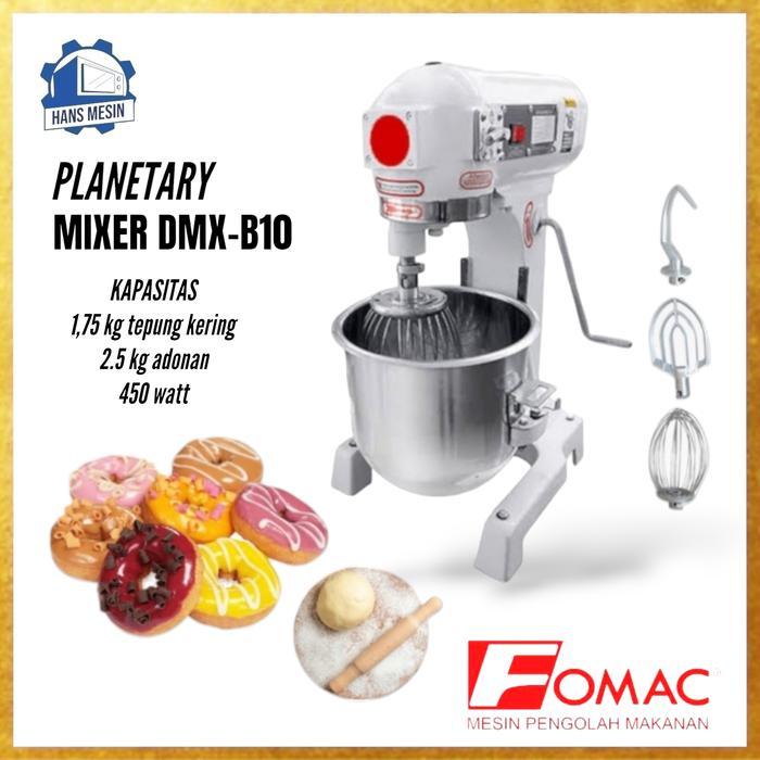 Planetary Dough mixer Fomac DMX-B10