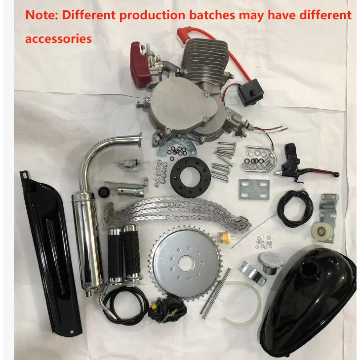 Bicycle Mofied Engine 80CC100CC2 Stroke Engine Mini Motorcycle Small Kart Engine Kit Two Stroke Engi