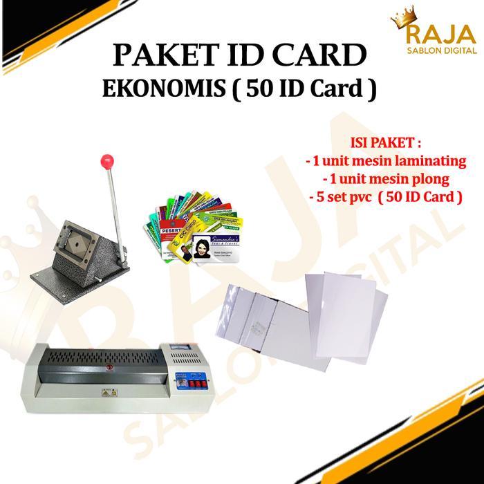 Paket Usaha Cetak Id Card ( Mesin Laminating , Plong id Card , Pvc id card , Tank Id Card )