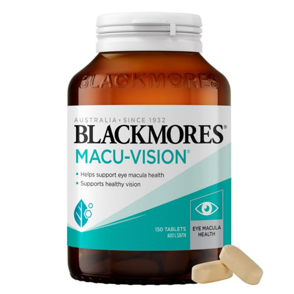 READY Blackmores Macu Vision 150 tablets 125 tablet - Vitamin Mata Macu-Vision MacuVision Vitamin C 