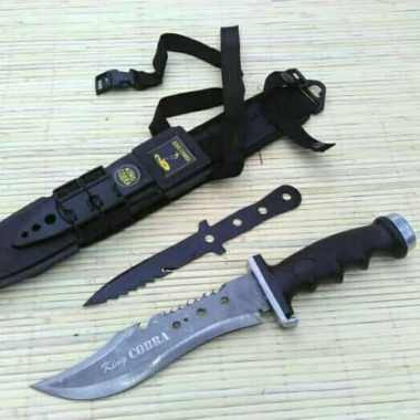 AVENSTORE Ass Pisau Sangkur King Kobra Jumbo Pisau Komando King Cobra Besar