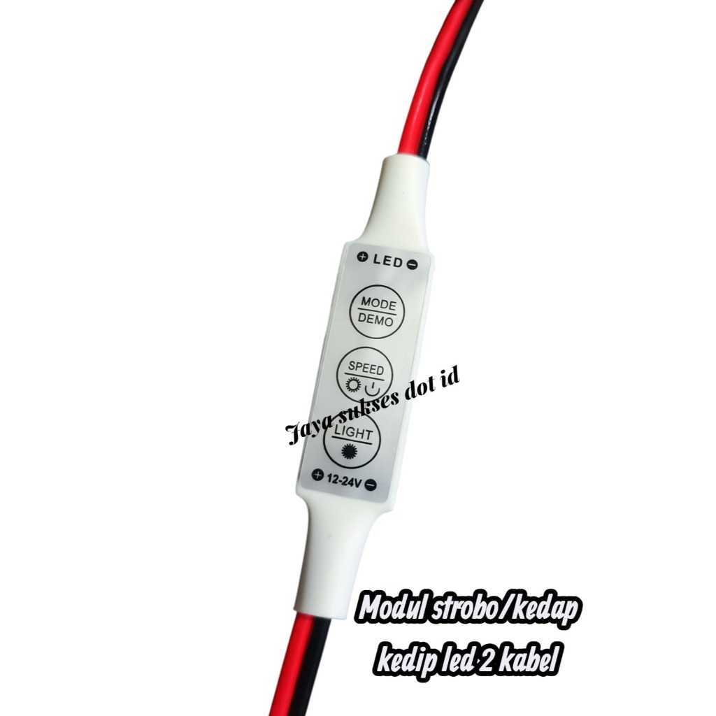 Mini Controller Dimmer Modul Kedip Strobo Otomatis LED 3528 5050 5630 Driver Modul