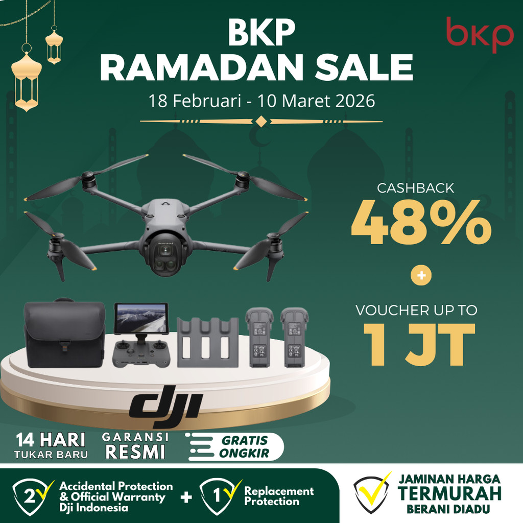 Dji Mavic 4 Pro Basic / Combo (RC 2) / Combo RC Pro 2 Drone Garansi resmi