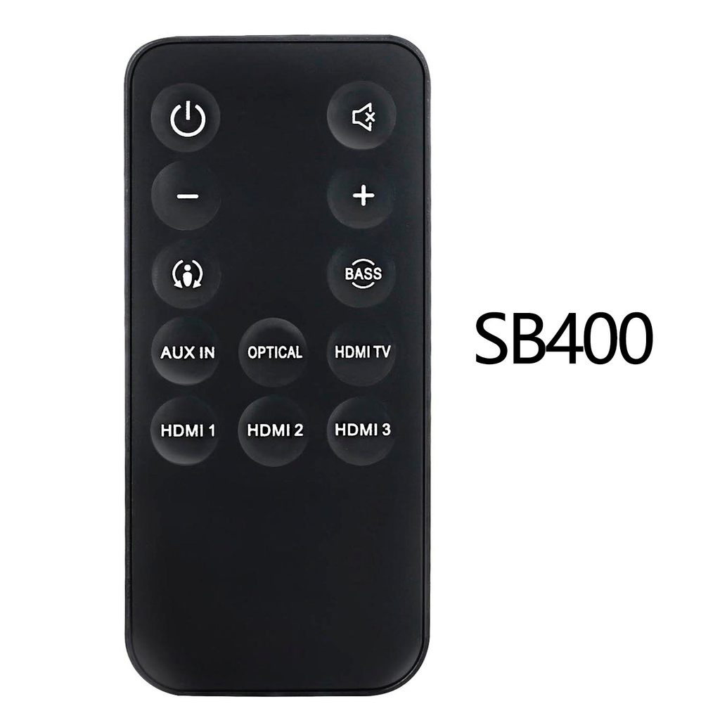 New Remote Control Use for JBL Cinema SB400 Soundbar Speaker System SB200 60-Watt SB100 Controller R