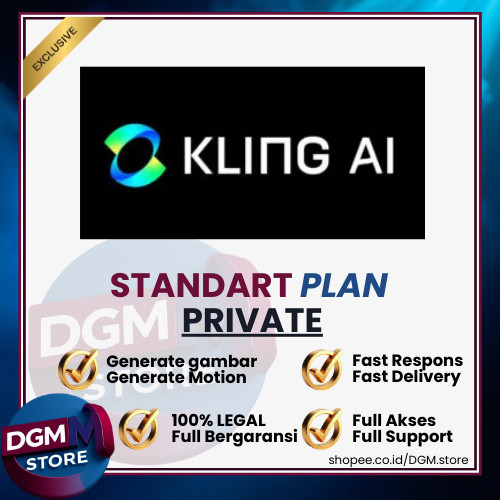 Kling AI Pro PRIVATE  826 KREDIT 1 bulan | Kling Ai Premium | Kling AI Image-to-Video Premium
