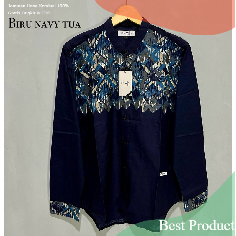 KEMEJA KOKO Erkhape n54 ADA size JUMBOpakaian pria lainnya