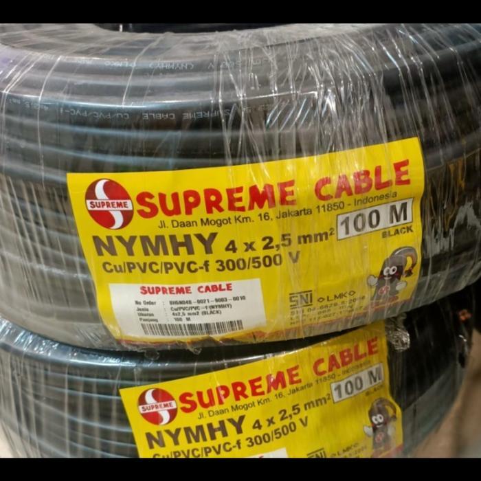 KABEL SUPREME NYYHY 4x2.5 POTONGAN ECERAN