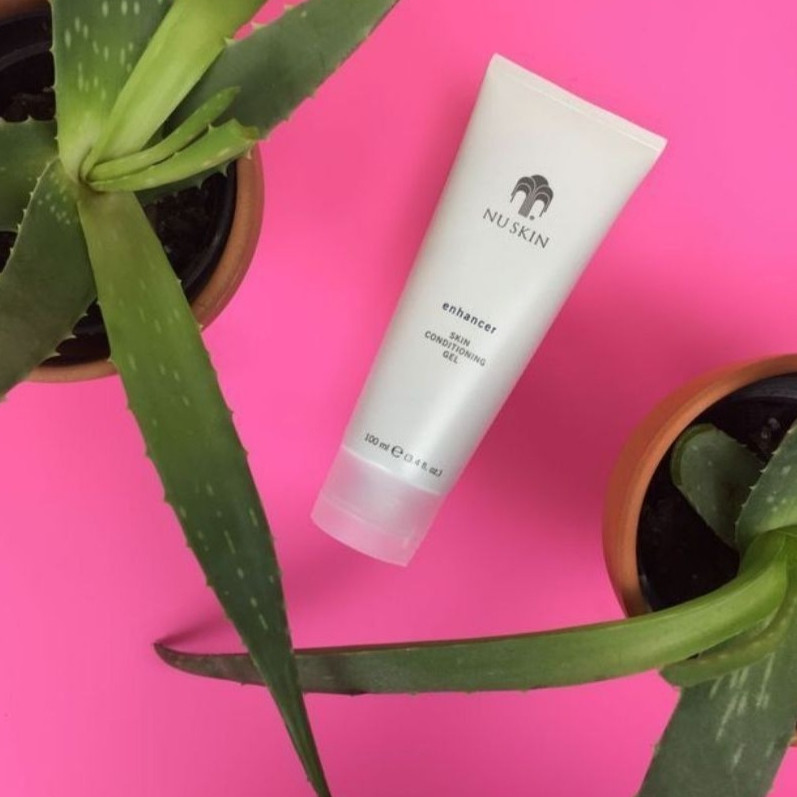 Zinia Nu Skin Enhancer Skin Conditioning Gel Pelembab 100ml Original