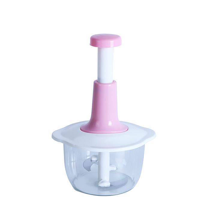 Chopper Manual / Penggiling Daging Multifungsi / Pencacah Daging Sayur Manual - Pink
