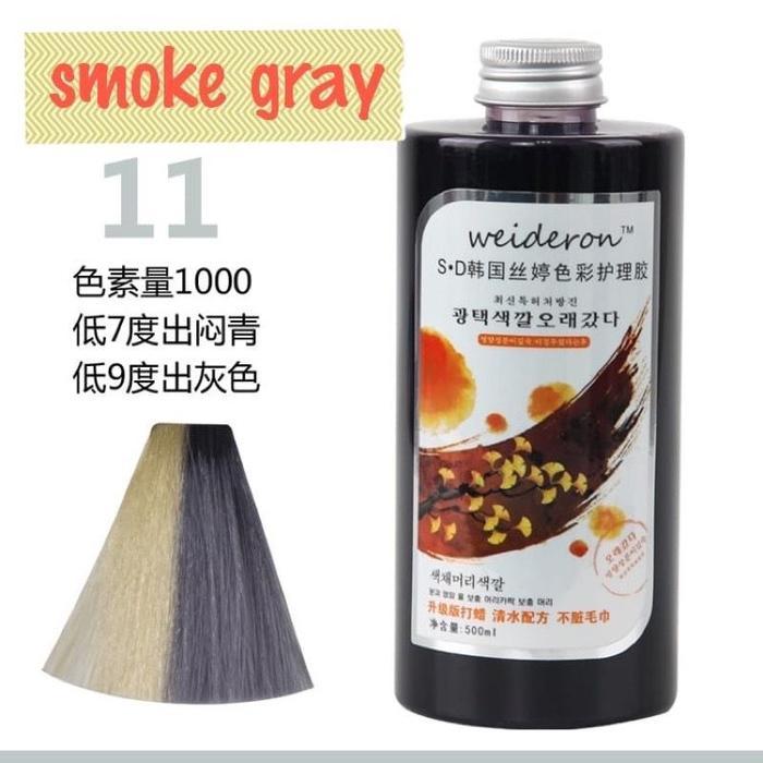 WEIDERON WATER INTENSE COLOUR / CAT RAMBUT KOREA / SHAMPOO SILVER - ClearGlossy VIT, 50 ML tipe CAT