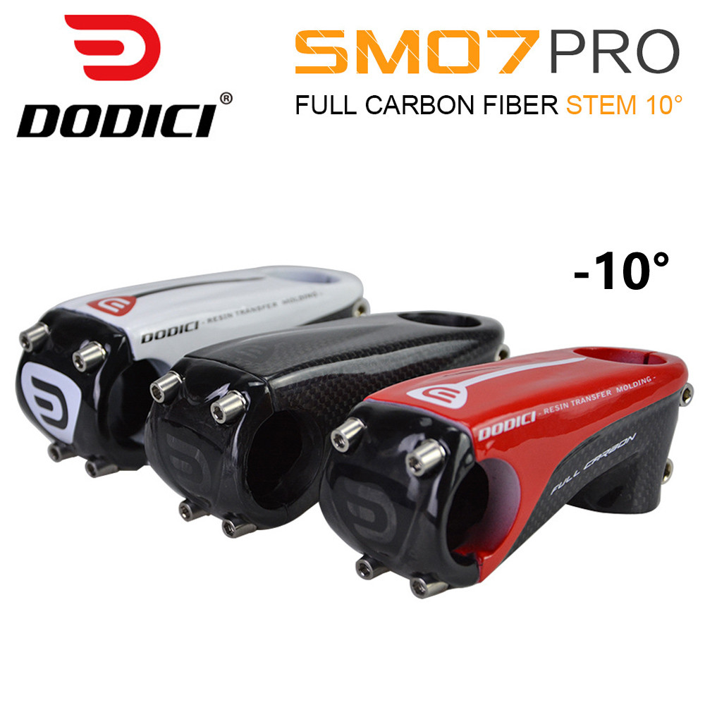 DODICI 148g Stem Riser Sepeda Full Carbon Ultralight untuk Sepeda Jalan Raya MTB, Suku Cadang Sepeda