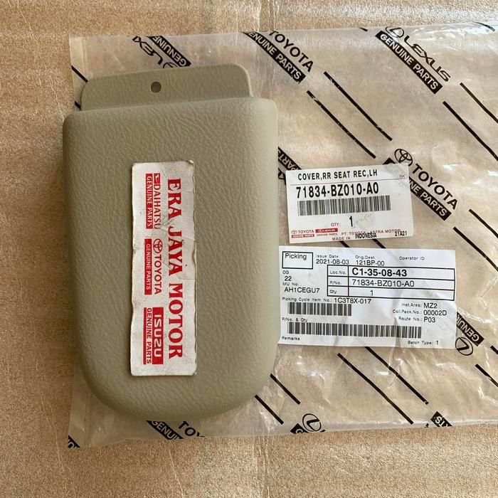 Cover tutup reklening jok tengah kiri xenia avanza lama original