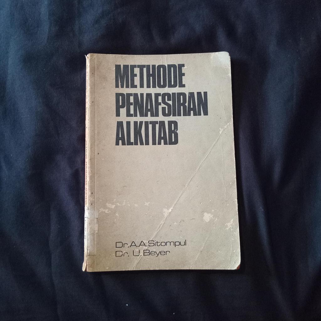 Methode Penafsiran Alkitab : AA Sitompul