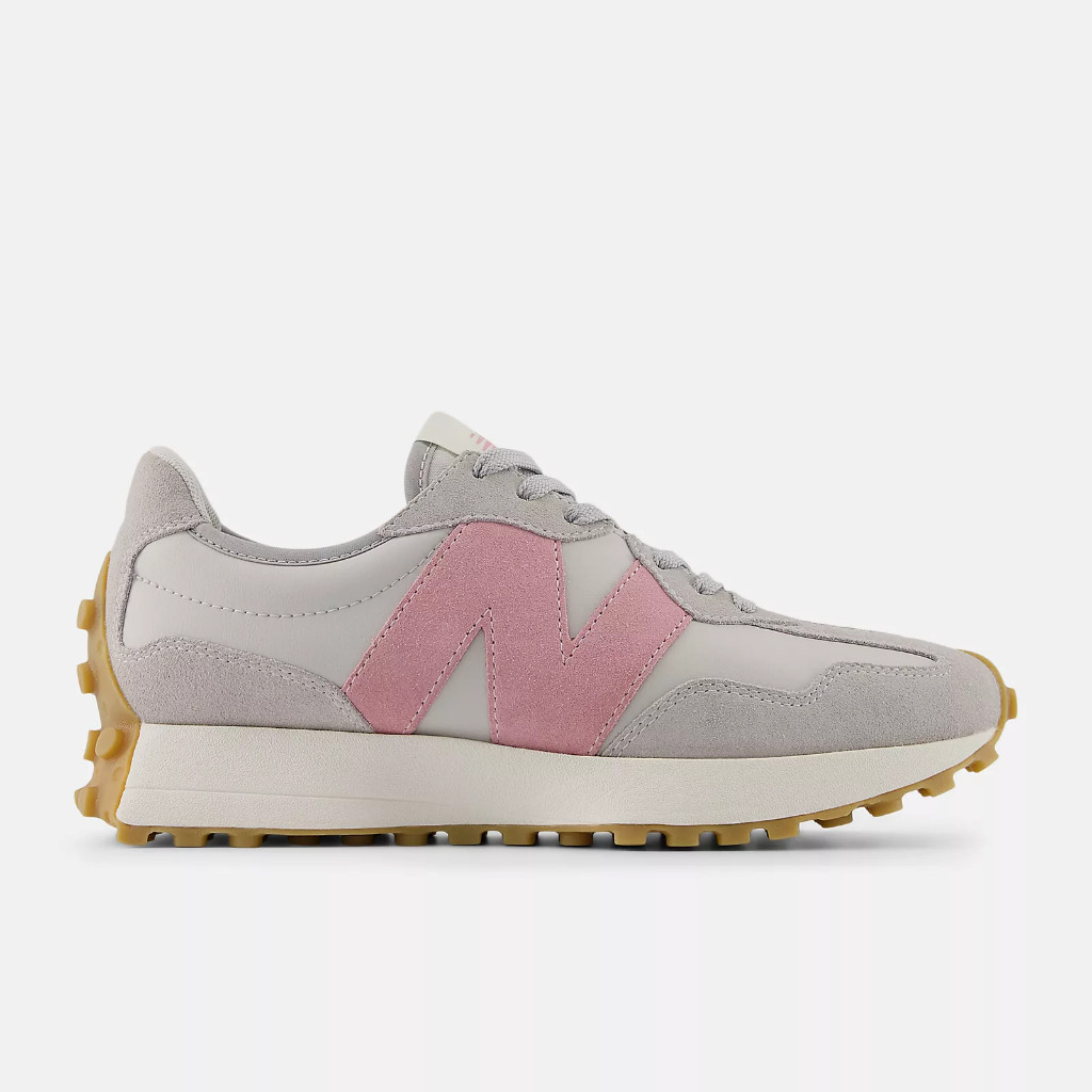 Sepatu Sneakers Wanita New Balance 327  Raincloud with Pink Taffy Original WS327KAZ