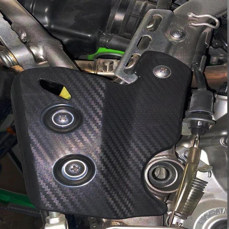 Motorcycle Accessories PP Frame Protection Cover Plate Frame Decorative Cover For Kawasaki KLX250 KL