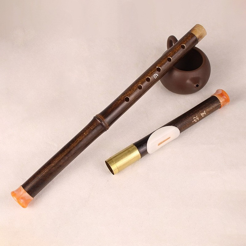 Purple Bamboo Bawu Professional Transverse Blowing Flute Adult Beginners Learning Wind Music trument