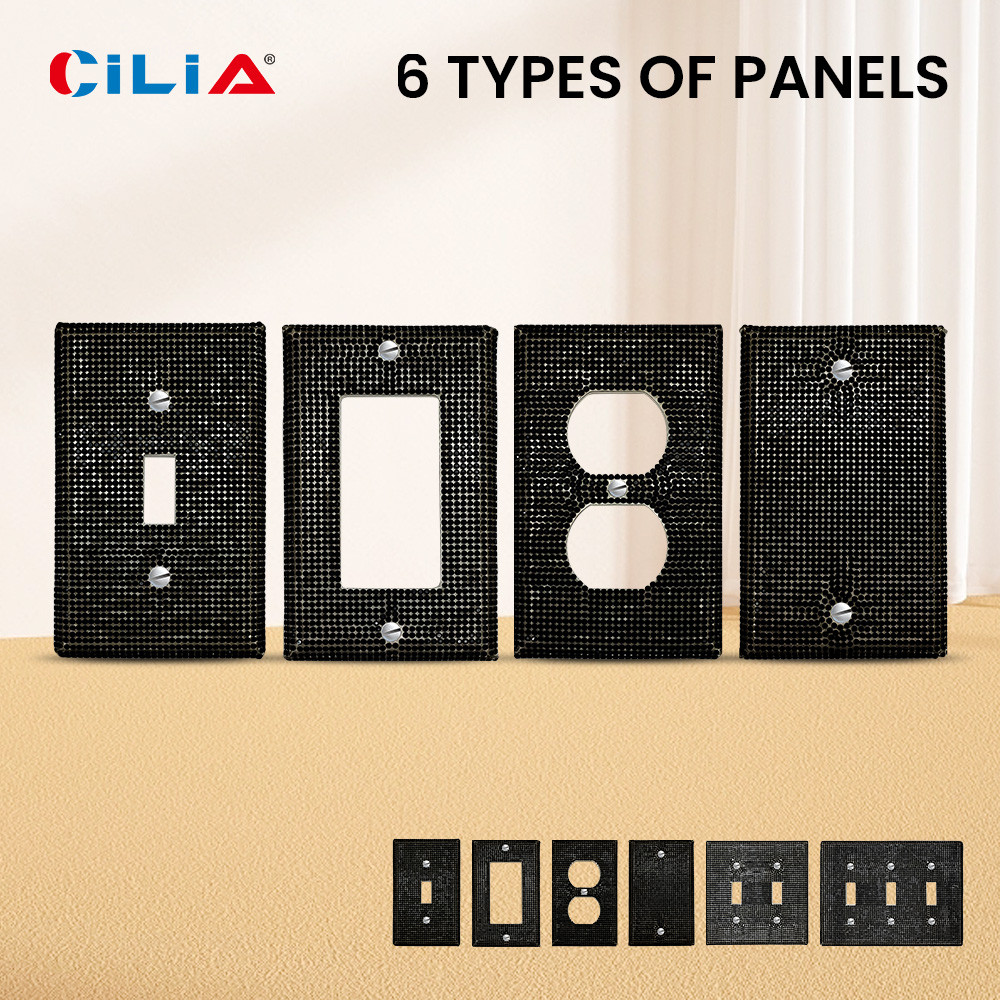 1 wall panel light swit cover, various styles, amond Night, wall panel light swit socket cover, stur