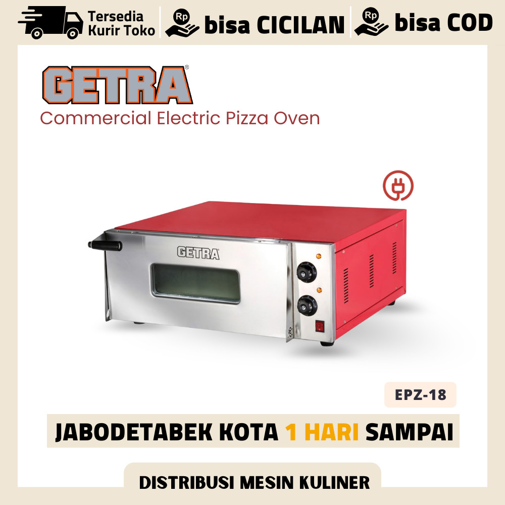 GETRA EPZ 18 EPZ-18 OVEN PIZZA LISTRIK COMMERCIAL ELECTRIC PIZZA OVEN