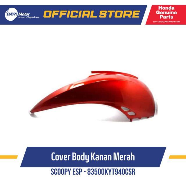 Cover Body Kanan Merah Scoopy eSP 83500KYT940CSR