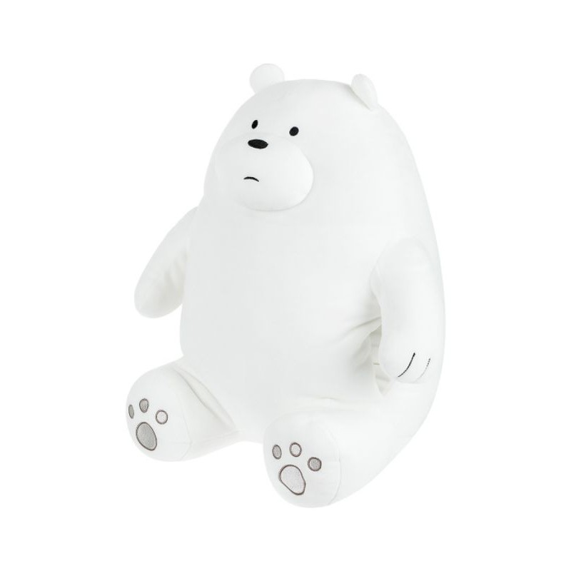 SDN DENPASAR BALI COD MIniso Boneka We Bare Bears 46cm Boneka Ice Bear Boneka Panda Jumbo Boneka Gri
