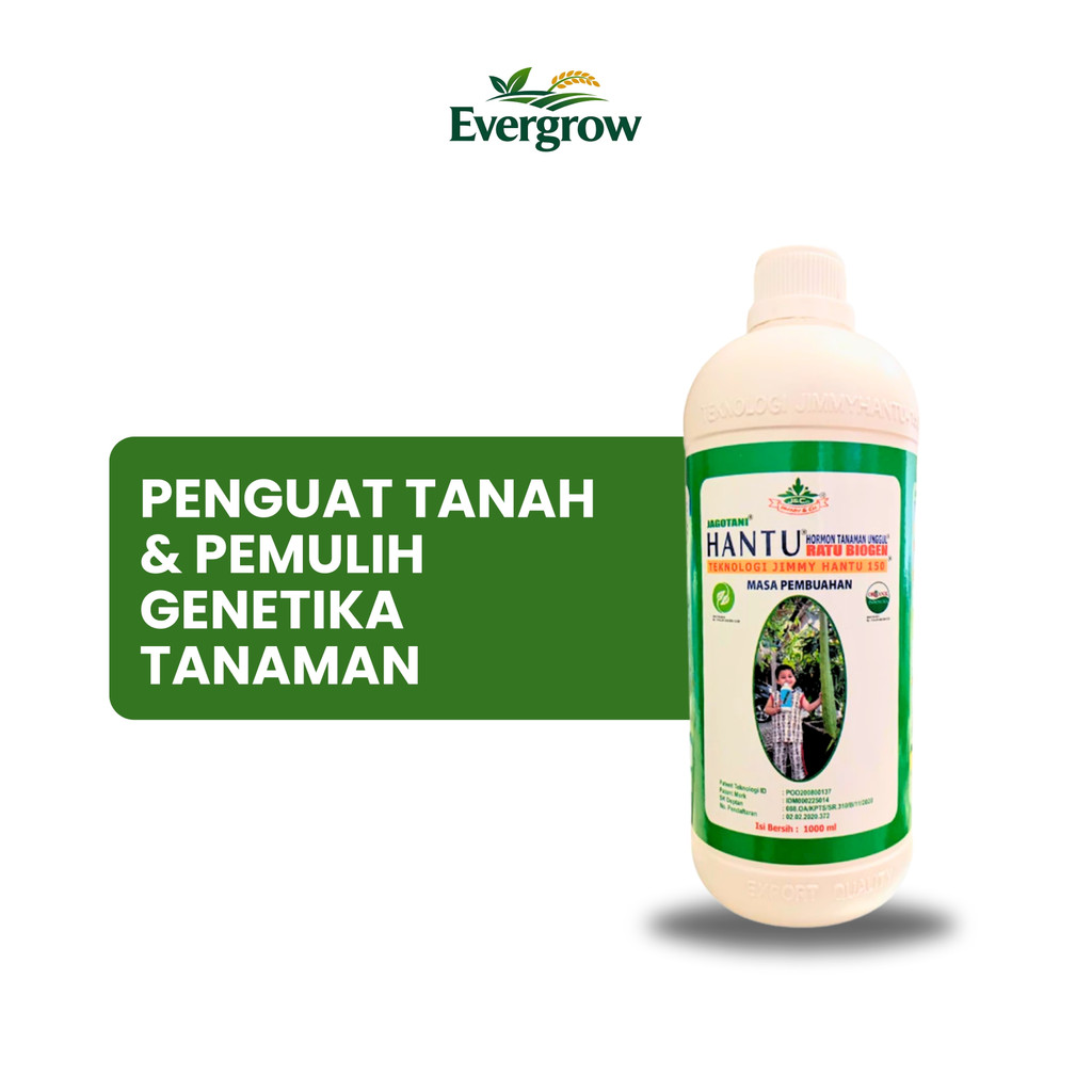 ZPT Jimmy Hantu Ratu Biogen 1L – Penguat Tanah & Pemulih Genetika Tanaman